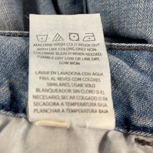 Lee Rider Mid Rise Denim Jean Capri Pants Size 8 - Picture 11 of 11